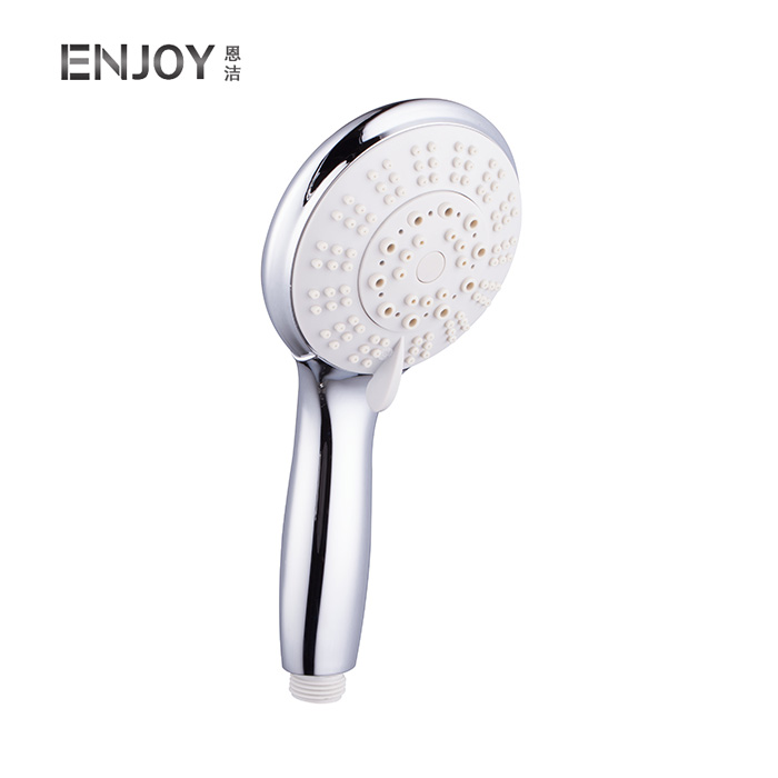 Handheld Shower with Multi-functions, Bathroom Accessories w/Hose, Bracket, and Teflon Tape- Chrome