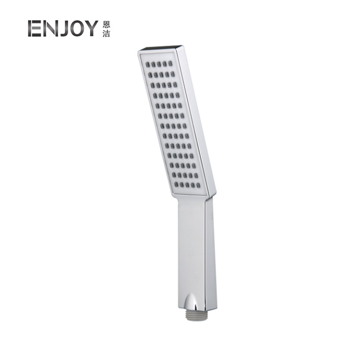 Handheld Shower with Single function, w/Hose, Bracket, and Teflon Tape- Chrome