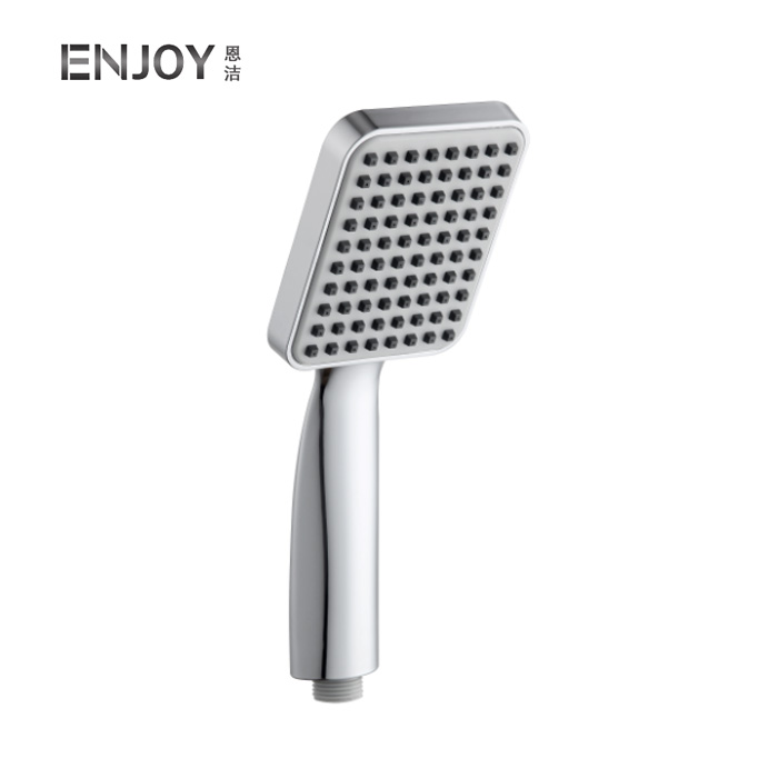 Handheld Shower with Single function, w/Hose, Bracket, and Teflon Tape- Chrome