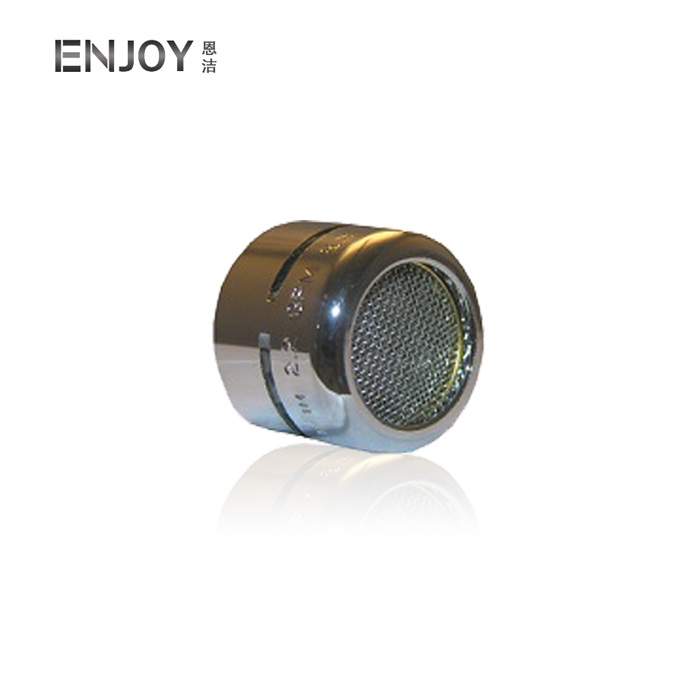 Slotted Aerator for Kitchen, Bathroom Faucet, 55/64 Inch x 27 Female Thread, Water Saving Flow 1.5 GMP, Brass, Chrome