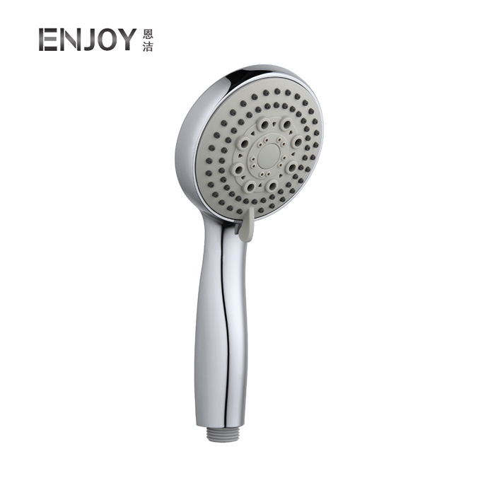 Handheld Shower with Five function, w/Hose, Bracket, and Teflon Tape- Chrome
