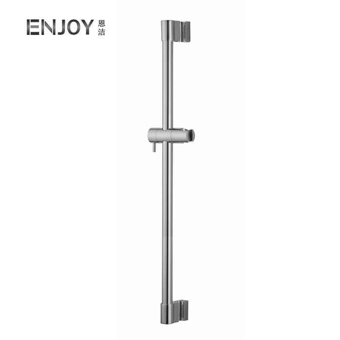 Bathroom Shower Slide Bar with Adjustable Handheld Showerhead Holder Wall Mount