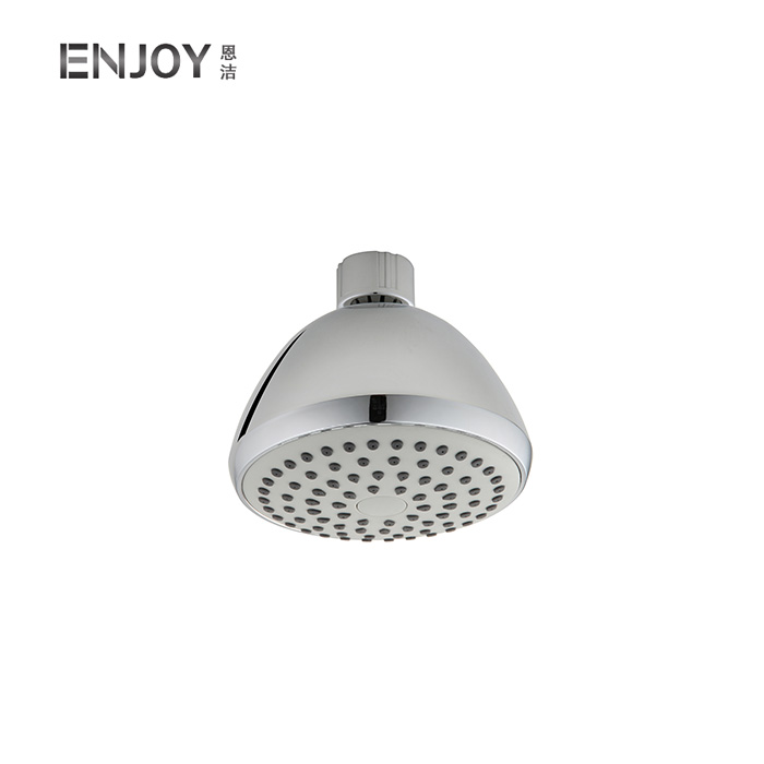 Single function shower head-Chrome finish